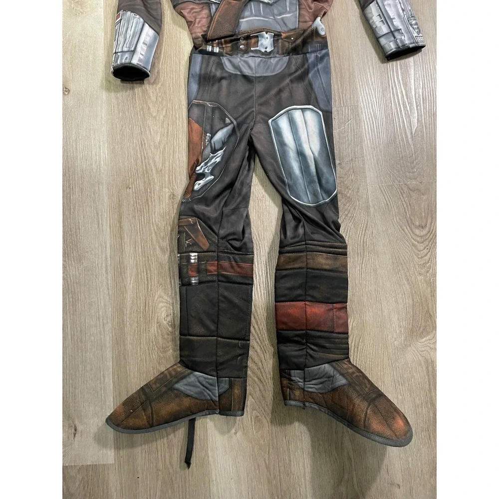 Star Wars The Mandalorian Beskar Armor Child Costume Medium Halloween Boys - Picture 8 of 12